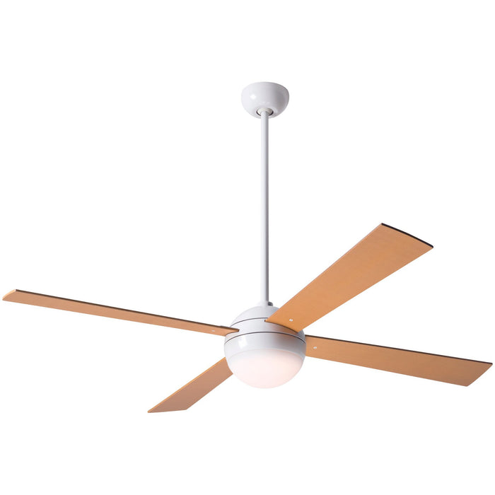 Modern Fan Co. Ball Ceiling Fan 52" - Gloss White