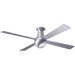Modern Fan Co. Ball Flush Ceiling Fan 42" - Brushed Aluminum