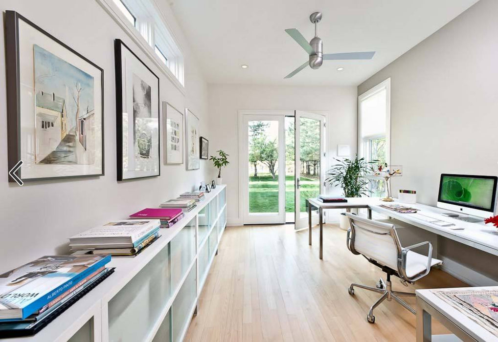 Modern Fan Co. Cirrus DC Ceiling Fan - Brushed Aluminum