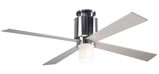 Modern Fan Co. Lapa Flush Ceiling Fan - Bright Nickel