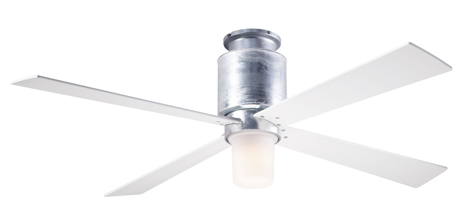 Modern Fan Co. Lapa Flush Ceiling Fan - Galvanized