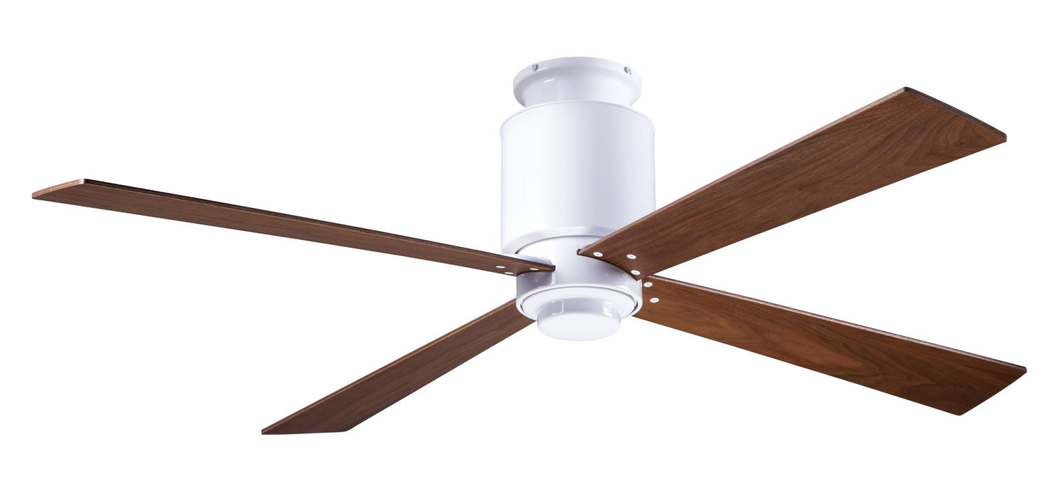 Modern Fan Co. Lapa Flush Ceiling Fan - Gloss White
