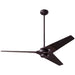 Modern Fan Co. Torsion Ceiling Fan 52" - Dark Bronze