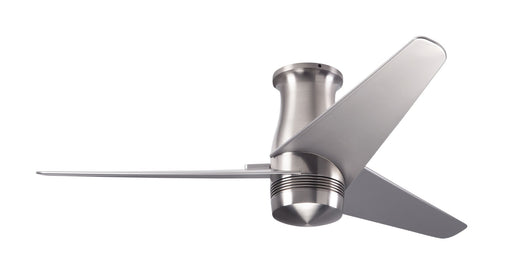 Modern Fan Co. Velo DC Flush Ceiling Fan - Bright Nickel