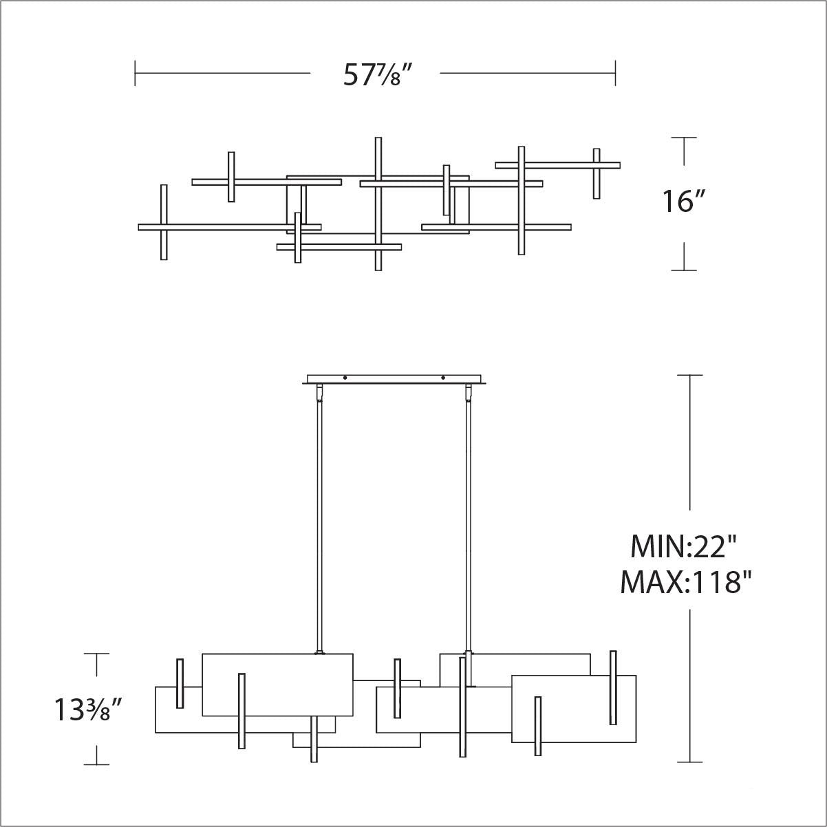 Modern Forms Amari LED Chandelier