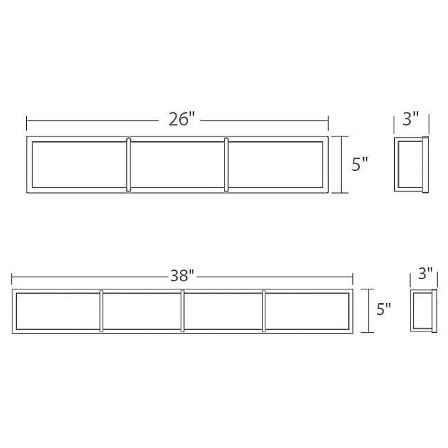 Modern Forms Bahn LED Bath Bar