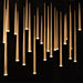 Modern Forms Cascade Etched Glass Rectangular Multi-Light Pendant Light