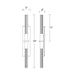 Modern Forms Cinema Double Wall Sconce