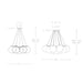 Modern Forms Cosmic LED Multi-Light Pendant