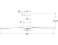 Load image into Gallery viewer, Modern Forms Fans Aviator Three Blade Smart Ceiling Fan
