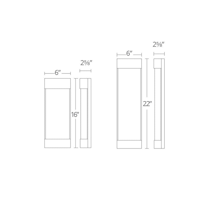 Modern Forms Fathom Outdoor Sconce