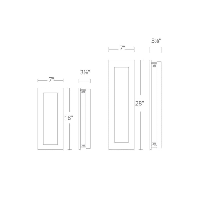 Modern Forms Frost Outdoor Wall Sconce