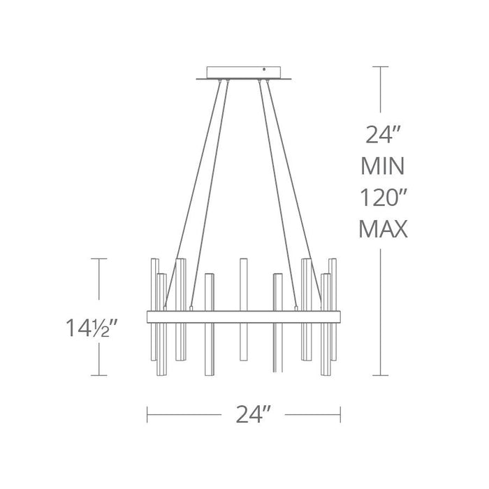 Modern Forms Harmonix Chandelier