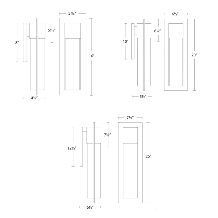 Modern Forms Mist LED Outdoor Wall Sconce