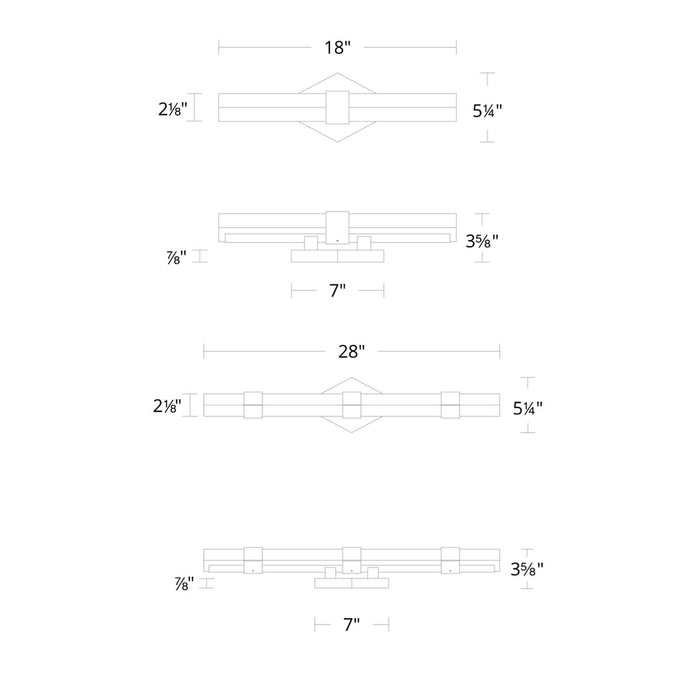 Modern Forms Regal Vanity Light
