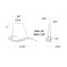 Modern Forms Tidal LED Linear Pendant