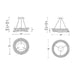 Modern Forms Veloce LED Chandelier