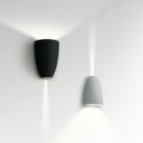 Molla Outdoor Wall Light - Black & Grey