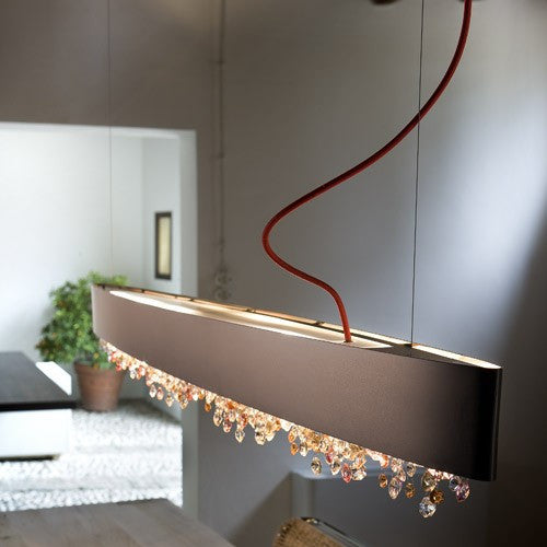 Ola 4 Light Pendant Light - Bronze Finish