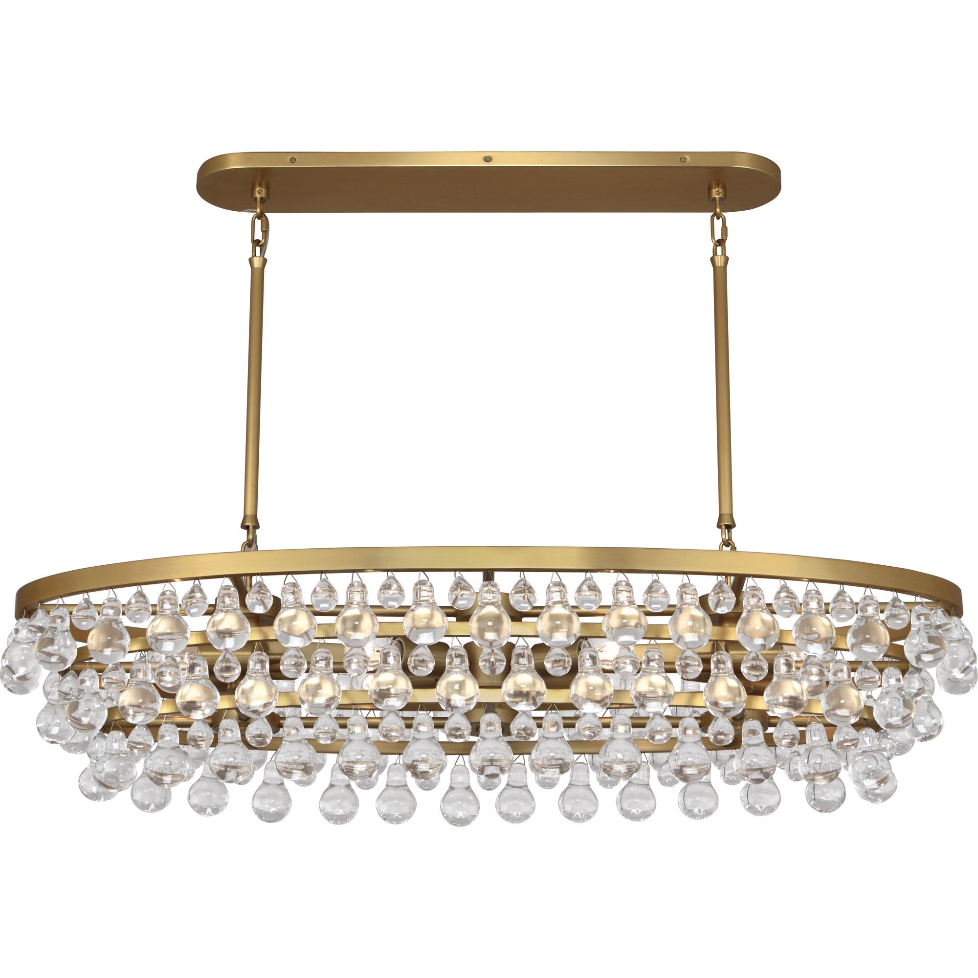 Robert Abbey Bling Oval Chandelier