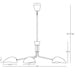 Robert Abbey Racer Chandelier