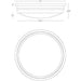 Robert Abbey Roderick Flush Mount