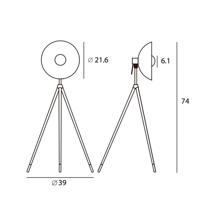 Seed Design Apollo Floor Lamp