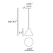 Seed Design Castle Cone Pendant Light
