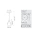 Seed Design Paopao P1 Mini Pendant
