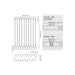 Seed Design Paopao PZ10 LED Linear Multi Light Pendant