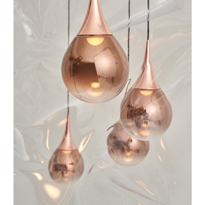 Seed Design Paopao PZ10 LED Linear Multi Light Pendant