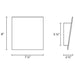 Sonneman Angled Plane LED Wall Sconce