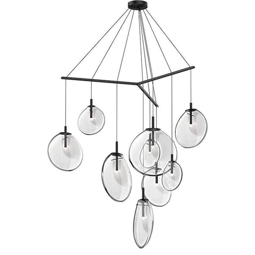 Sonneman Cantina 9-Light Tri-Spreader LED Pendant