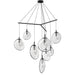 Sonneman Cantina 9-Light Tri-Spreader LED Pendant