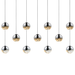 Sonneman Grapes 11-Light Rectangle Large LED Pendant