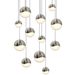 Sonneman Grapes 12 & 24 Light LED Round Multipoint Chandelier