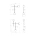 Sonneman Sabon LED Multiple Light Wall Sconce