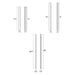 Sonneman Vanity Slim Bath Bar