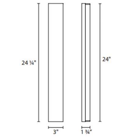 Sonneman Vanity Wide LED Bath Bar