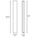 Sonneman Vanity Wide LED Bath Bar
