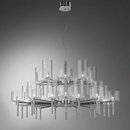 Spillray 30 LED Chandelier - Crystal