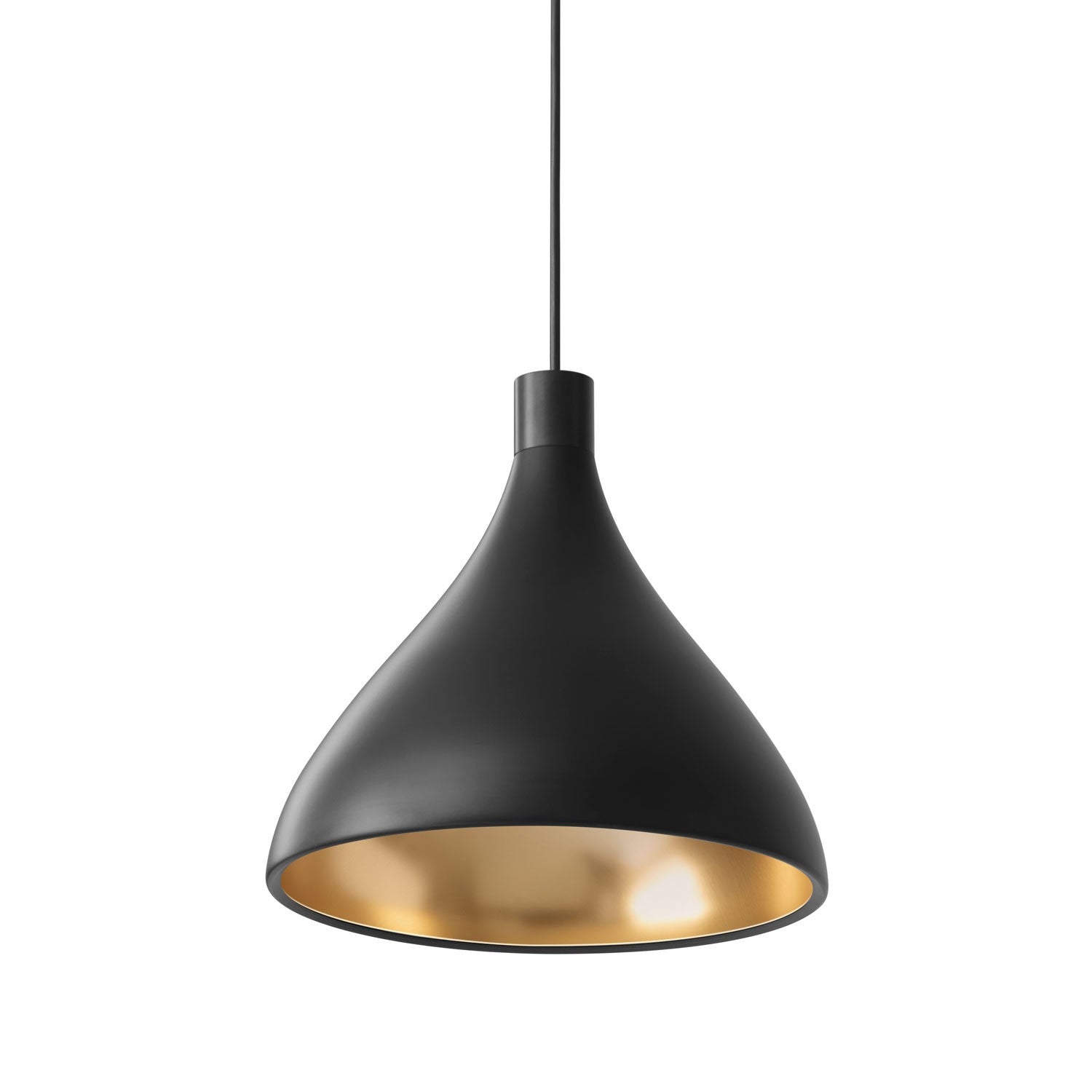 Swell Medium Pendant - Black