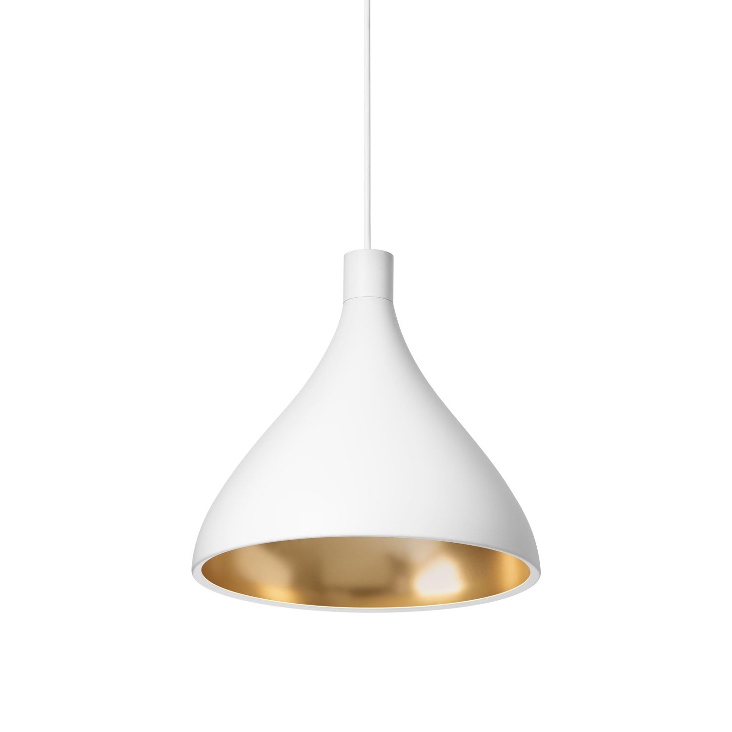 Swell Medium Pendant - White