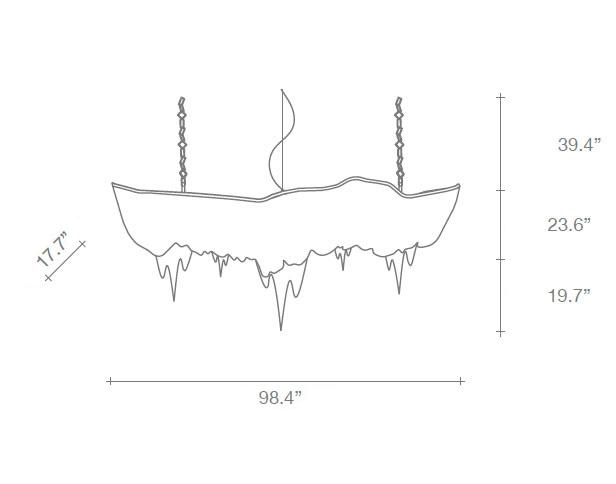Terzani Atlantis Linear Suspension