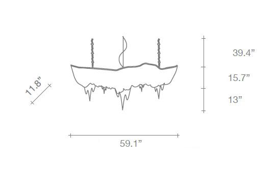 Terzani Atlantis Linear Suspension