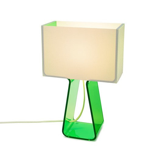 Tube Top Table Lamp - Green