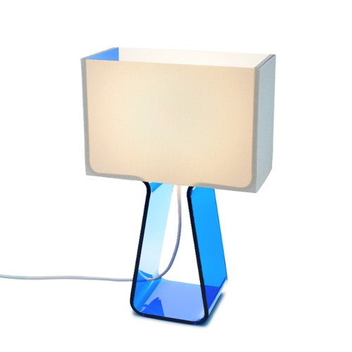 Tube Top Table Lamp - Sky Blue