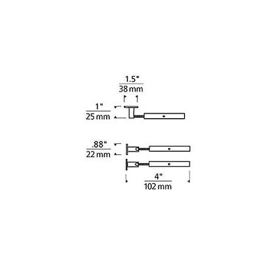 Visual Comfort Architectural Kable Lite Slimline Turnbuckles