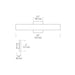 Visual Comfort Modern Bau 24 Bath Bar