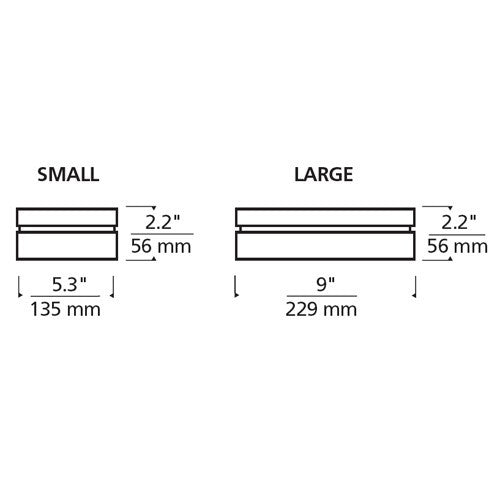 Visual Comfort Modern Boxie LED Ceiling Light